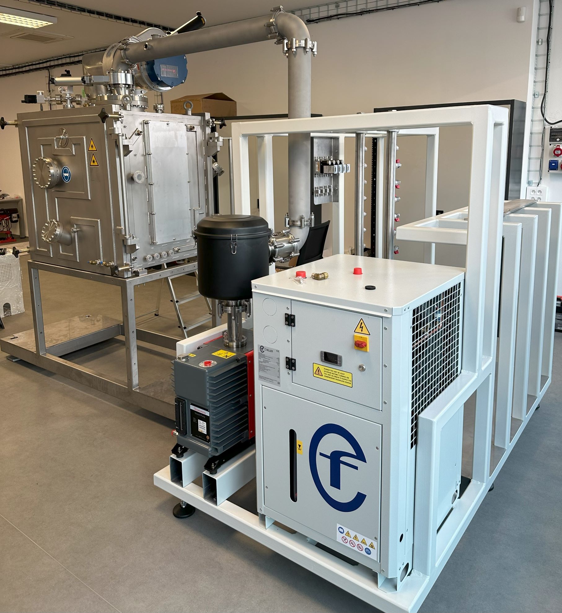 Building the first industrial IJD coating system (I)