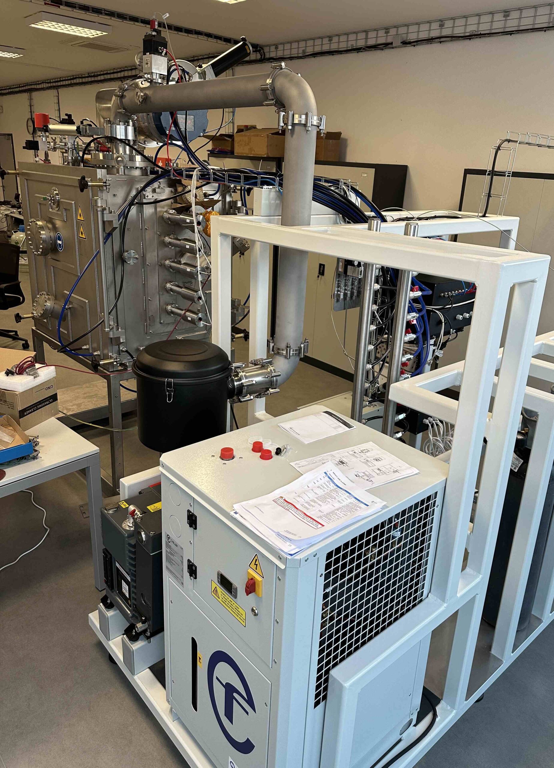Building the first industrial IJD coating system (II)
